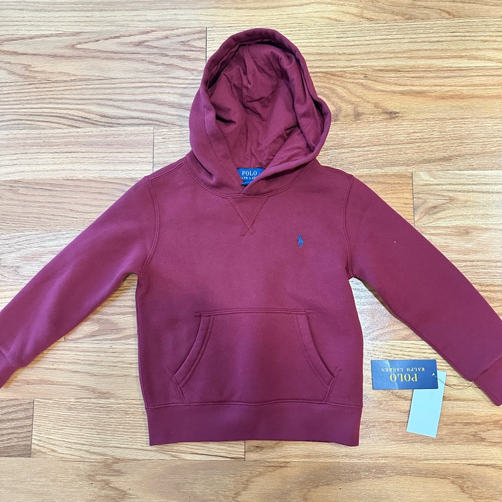 Polo by Ralph Lauren Kids Maroon Hoodie